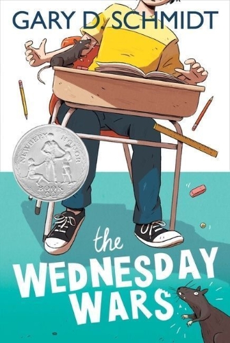 Buchcover und Innenansicht für das Buch: The Wednesday Wars