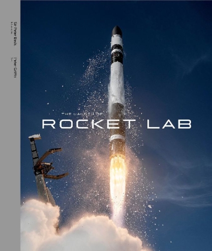 Buchcover und Innenansicht für das Buch: The Launch of Rocket Lab