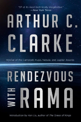 Buchcover und Innenansicht für das Buch: Rendezvous with Rama