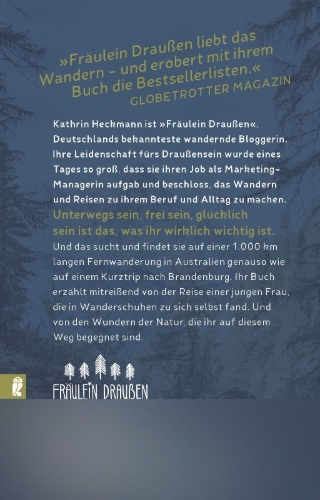 Buchcover und Innenansicht für das Buch: Fräulein Draußen