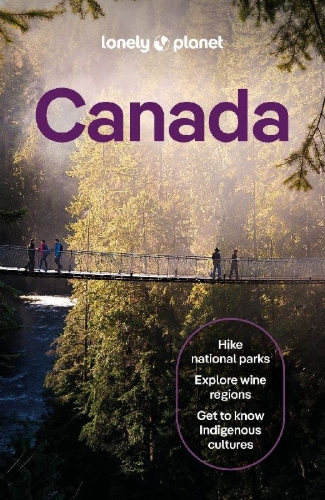 Buchcover und Innenansicht für das Buch: Lonely Planet Canada