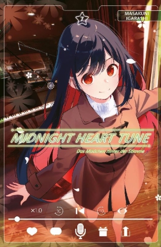 Buchcover und Innenansicht für das Buch: Midnight Heart Tune: Das Mädchen hinter der Stimme 07