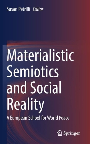 Buchcover und Innenansicht für das Buch: Materialistic Semiotics and Social Reality