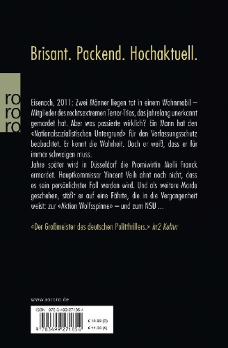 Buchcover und Innenansicht für das Buch: Wolfsspinne