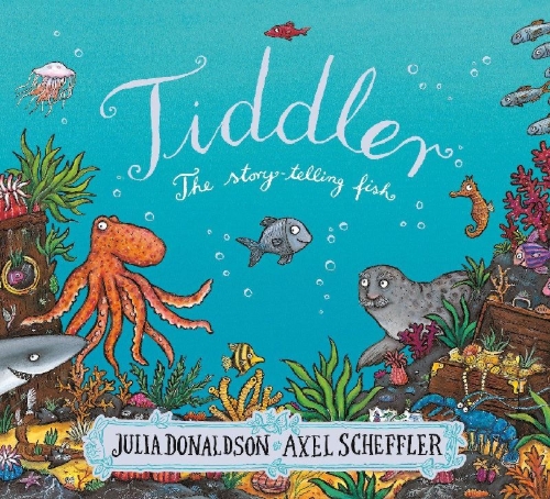 Buchcover und Innenansicht für das Buch: Tiddler