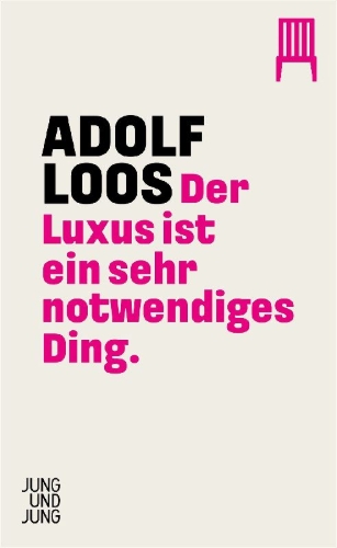 Buchcover und Innenansicht für das Buch: Der Luxus ist ein sehr notwendiges Ding