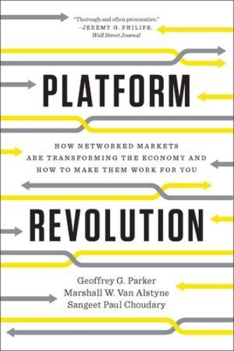 Buchcover und Innenansicht für das Buch: Platform Revolution