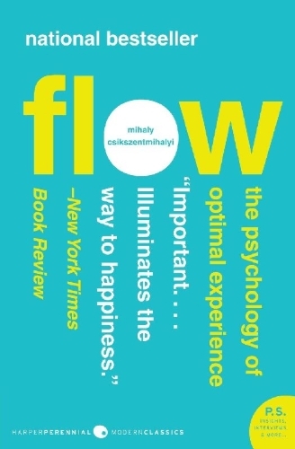 Buchcover und Innenansicht für das Buch: Flow: The Psychology of Optimal Experience