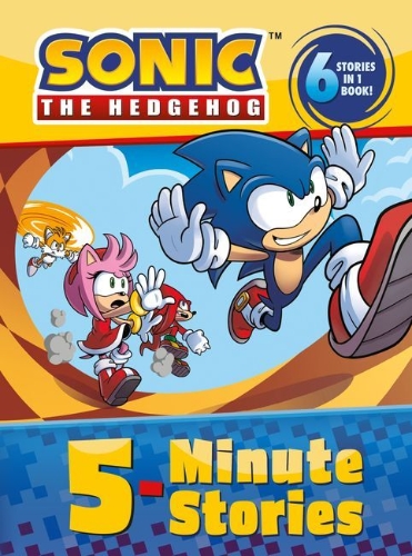 Buchcover und Innenansicht für das Buch: Sonic the Hedgehog: 5-Minute Stories