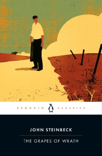 Buchcover und Innenansicht für das Buch: The Grapes of Wrath