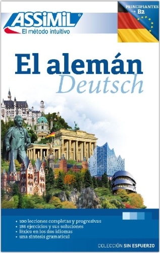 Buchcover und Innenansicht für das Buch: ASSiMiL El Alemán / Deutsch als Fremdsprache