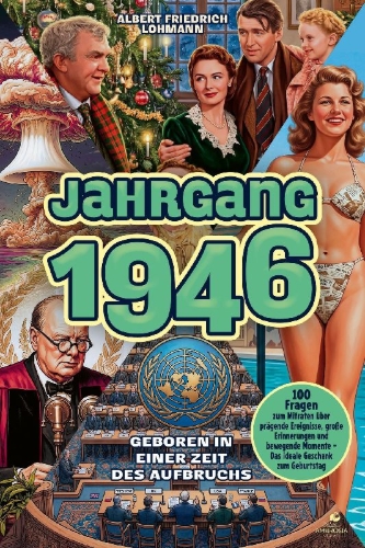 Buchcover und Innenansicht für das Buch: Jahrgang 1946 - Geboren in einer Zeit des Aufbruchs