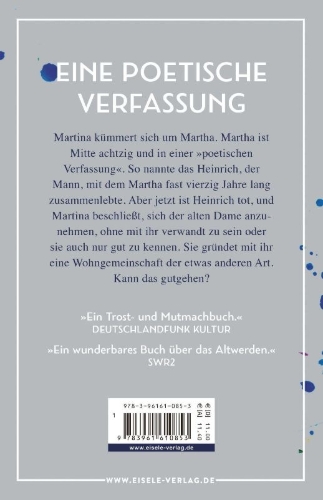Buchcover und Innenansicht für das Buch: Mein Leben mit Martha