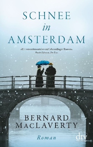 Buchcover und Innenansicht für das Buch: Schnee in Amsterdam