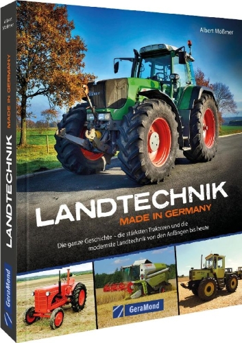Buchcover und Innenansicht für das Buch: Landtechnik Made in Germany