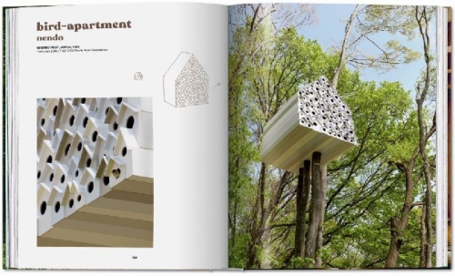Buchcover und Innenansicht für das Buch: Modern Tree Houses