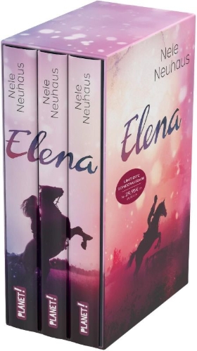 Buchcover und Innenansicht für das Buch: Elena - Ein Leben für Pferde
