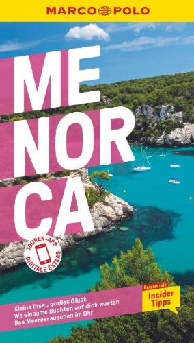 Buchcover und Innenansicht für das Buch: MARCO POLO Reiseführer Menorca