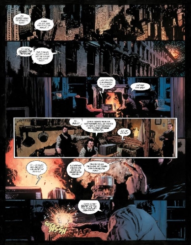 Buchcover und Innenansicht für das Buch: The Bat-Man: First Knight 3
