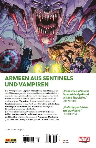 Buchcover und Innenansicht für das Buch: Avengers (2023) #12-#16