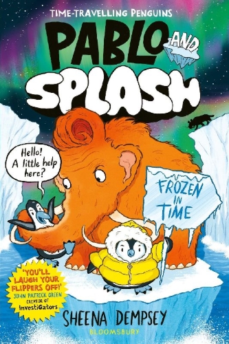 Buchcover und Innenansicht für das Buch: Pablo and Splash: Frozen in Time
