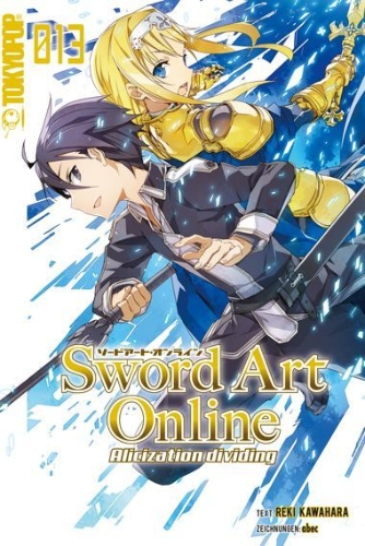 Buchcover und Innenansicht für das Buch: Sword Art Online - Novel 13