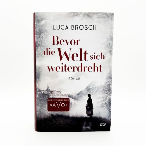 Buchcover und Innenansicht für das Buch: Bevor die Welt sich weiterdreht