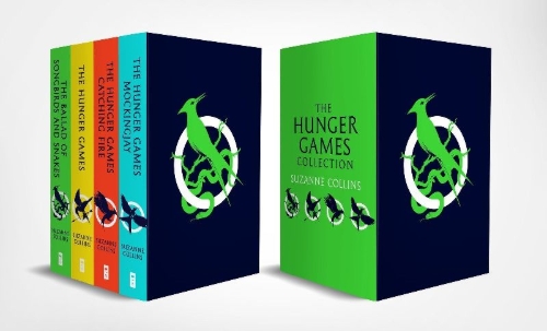 Buchcover und Innenansicht für das Buch: The Hunger Games 4 Book Paperback Box Set