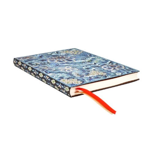 Buchcover und Innenansicht für das Buch: 12-Monatskalender 2027 Blaue Weide Midi Horizontal