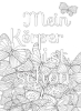 Buchcover und Innenansicht für das Buch: Malbuch für Erwachsene