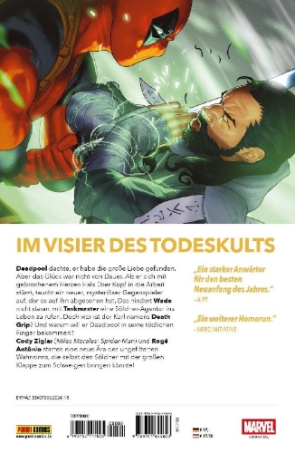 Buchcover und Innenansicht für das Buch: Deadpool (2024) #1-#5