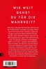 Buchcover und Innenansicht für das Buch: Die Lüge in ihrem Gesicht