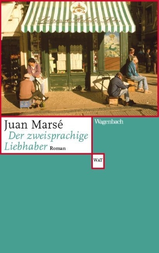 Buchcover und Innenansicht für das Buch: El amante bilingüe
