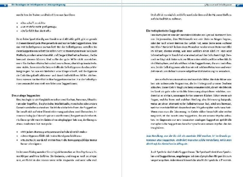 Buchcover und Innenansicht für das Buch: Mentaltraining mit Selbsthypnose