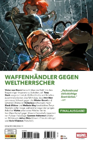 Buchcover und Innenansicht für das Buch: Iron Man (2024) #6-#10