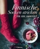 Buchcover und Innenansicht für das Buch: Finnische Socken stricken