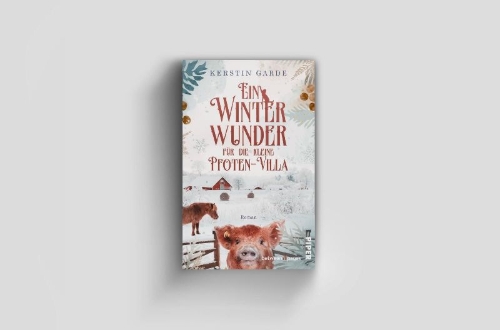 Buchcover und Innenansicht für das Buch: Ein Winterwunder für die kleine Pfoten-Villa