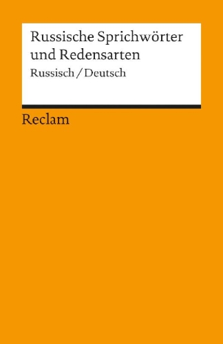 Buchcover und Innenansicht für das Buch: Russische Sprichwörter und Redensarten