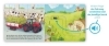 Buchcover und Innenansicht für das Buch: Meine Schiebebahn-Pappe (Soundbuch): Fahr mit auf dem Bauernhof