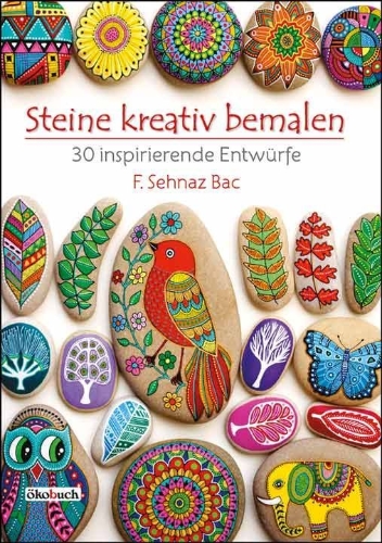 Buchcover und Innenansicht für das Buch: The Art of Stone Painting