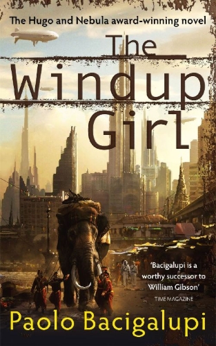 Buchcover und Innenansicht für das Buch: The Windup Girl