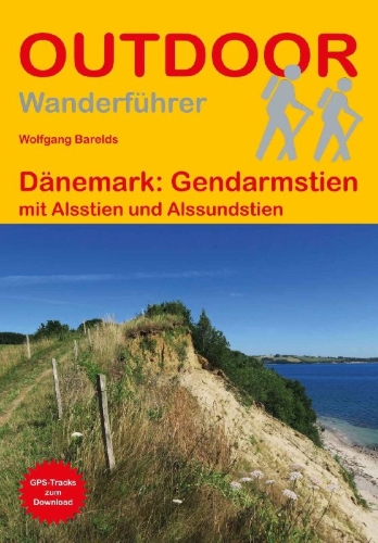 Buchcover und Innenansicht für das Buch: Dänemark: Gendarmstien mit Alsstien und Alssundstien