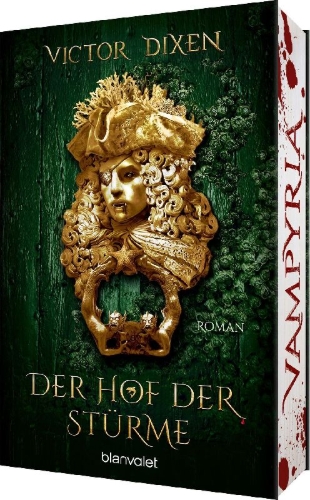 Buchcover und Innenansicht für das Buch: Vampyria 3. La Cour des Ouragans