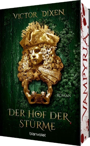 Buchcover und Innenansicht für das Buch: Vampyria 3. La Cour des Ouragans