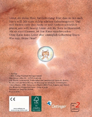 Buchcover und Innenansicht für das Buch: Lotje is jarig
