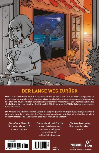 Buchcover und Innenansicht für das Buch: Life is strange: Coming Home #1-#2