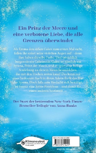 Buchcover und Innenansicht für das Buch: Blue Secrets #1