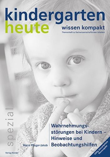 Buchcover und Innenansicht für das Buch: Wahrnehmungsstörungen bei Kindern - Hinweise und Beobachtungshilfen