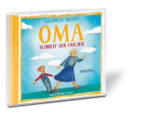 Buchcover und Innenansicht für das Buch: Oma! schreit der Frieder
