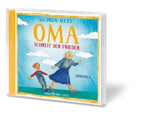 Buchcover und Innenansicht für das Buch: Oma! schreit der Frieder